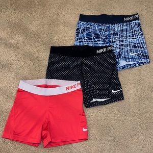 3 PACK Nike Pro Spandex